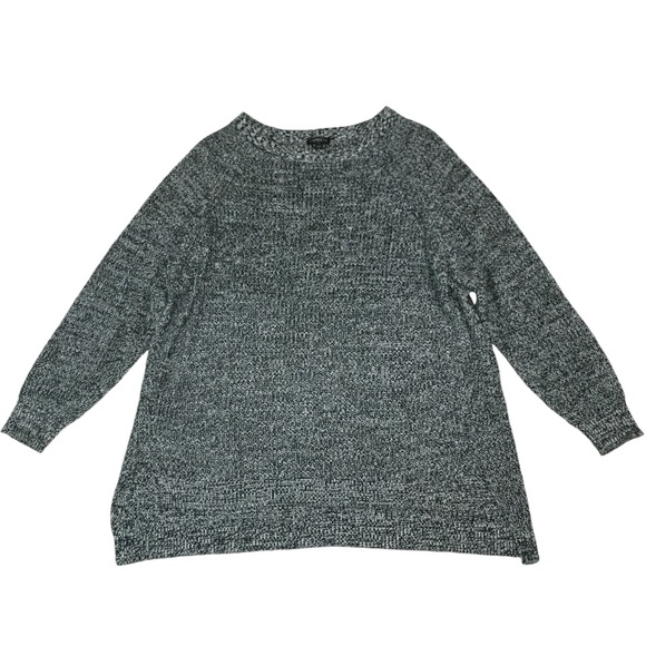 Express Heather Gray Oversized Knit Tunic Sweater - Women’s Small - Picture 10 of 15
